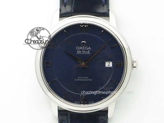 0325 De Ville Chronograph SS OMF 1:1 Best Edition White Dial On Brown Leather strap A Versatile 8111